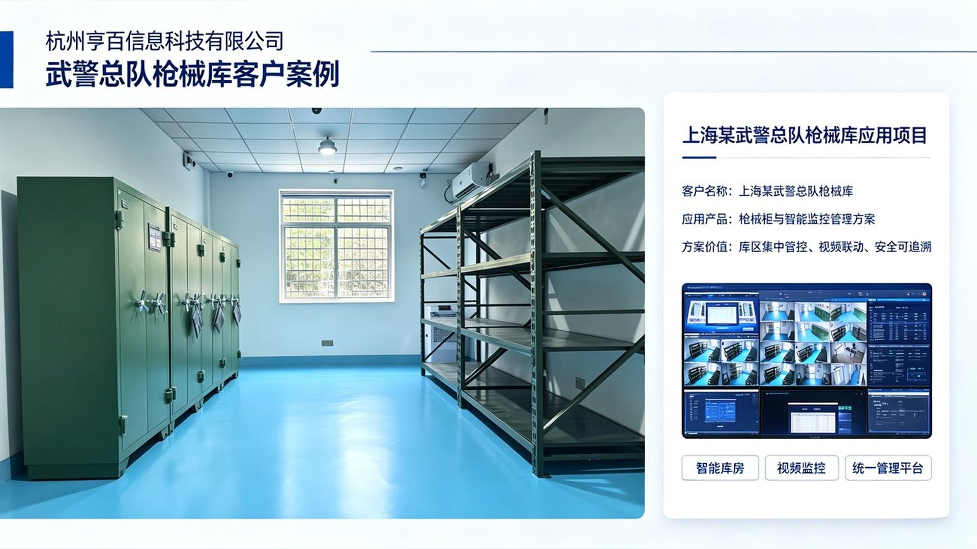 上海某武警总队枪械库